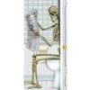 Posters Stickers Papier Peint Décoration Halloween Skeleton Couverture Toilettes Maison Porte Fenêtre Restaurant Bar (A) -ATMOSPHERA || VIDAXL || Safavieh Soldes 100206650 1