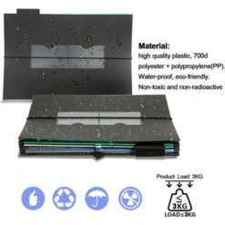 Trieur Mural Porte Revue A4 Présentoir Mural Composé De 6 Positions Pliable En Plastique 9 Trieur Mural Porte Revue A4 Présentoir Mural Composé De 6 Positions Pliable En Plastique -ATMOSPHERA || VIDAXL || Safavieh Soldes 100226715 3