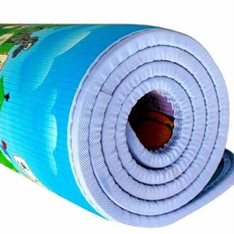 Tapis De Jeu En Coton Pour Bébé Tapis De Jeu Pour Bébé Tapis Rampant Pour Sol Tapis De Bébé Grand Super Doux Extra épais (0,5 Cm), Surface En Peluche Pliable Antidérapant Non Toxique, 2001800.5cm 5 Tapis De Jeu En Coton Pour Bébé Tapis De Jeu Pour Bébé Tapis Rampant Pour Sol Tapis De Bébé Grand Super Doux Extra épais (0,5 Cm), Surface En Peluche Pliable Antidérapant Non Toxique, 2001800.5cm – Image 3