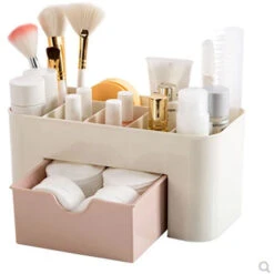 Boîte De Rangement Avec Tiroir Organisateur De Maquillage En Plastique Rose 20.51010.3 Cm -ATMOSPHERA || VIDAXL || Safavieh Soldes 100266198 2