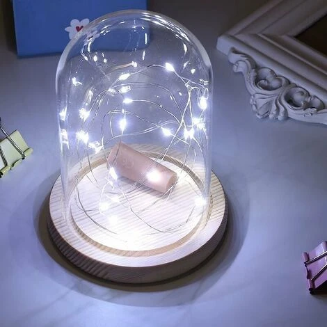 Guirlande LED Bouteille 2m 20LEDs Bouteille Lumineuse,LED Bouchon Bottle Light étanche Fil D'argent Flexible Décoration Pour Partie,Mariage (Blanc Froid) 4 Guirlande LED Bouteille 2m 20LEDs Bouteille Lumineuse,LED Bouchon Bottle Light étanche Fil D'argent Flexible Décoration Pour Partie,Mariage (Blanc Froid) – Image 2