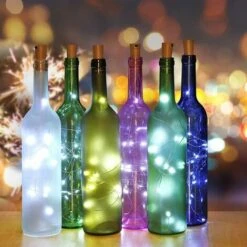 Guirlande LED Bouteille 2m 20LEDs Bouteille Lumineuse,LED Bouchon Bottle Light étanche Fil D'argent Flexible Décoration Pour Partie,Mariage (Blanc Froid) 10 Guirlande LED Bouteille 2m 20LEDs Bouteille Lumineuse,LED Bouchon Bottle Light étanche Fil D'argent Flexible Décoration Pour Partie,Mariage (Blanc Froid) -ATMOSPHERA || VIDAXL || Safavieh Soldes 100341888 4