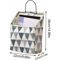 1 Pièce Porte-revue Mural En Coton Et Lin-Montage Mural-Pour Livres-Pour Le Salon,382211cm 11 1 Pièce Porte-revue Mural En Coton Et Lin-Montage Mural-Pour Livres-Pour Le Salon,382211cm -ATMOSPHERA || VIDAXL || Safavieh Soldes 100345185 5