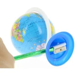 Taille Crayon En Forme De Globe Terrestre - Diamètre 10cm Environ -ATMOSPHERA || VIDAXL || Safavieh Soldes 100570303 3