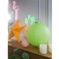 Lampion Led Vert 30cm - Lampion Papier Vert Avec Led Intégrée - Lanterne Lumineuse Pour Décoration Mariage, Anniversaire, Fêtes 7 Lampion Led Vert 30cm - Lampion Papier Vert Avec Led Intégrée - Lanterne Lumineuse Pour Décoration Mariage, Anniversaire, Fêtes -ATMOSPHERA || VIDAXL || Safavieh Soldes 10361883 3