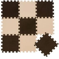 9 Tapis De Sol épais Pour Bébé Enfant - 30x30 Dalles Puzzle Carré En Mousse EVA