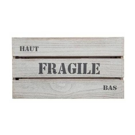 ATMOSPHERA Caisses Cagettes Décoratives - Lot De 6 - Blanc - Livraison Gratuite 4 ATMOSPHERA Caisses Cagettes Décoratives - Lot De 6 - Blanc - Livraison Gratuite – Image 2