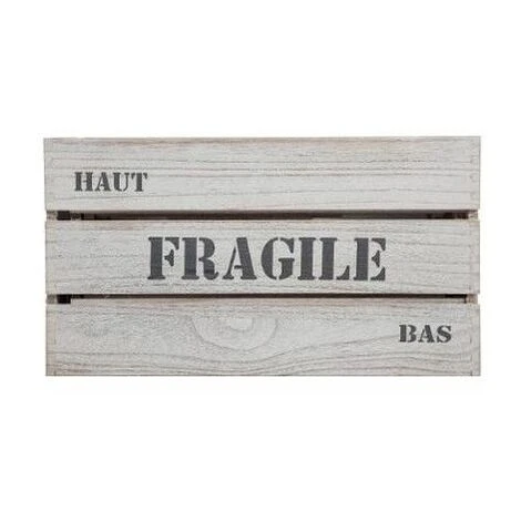 ATMOSPHERA Caisses Cagettes Décoratives - Lot De 6 - Blanc - Livraison Gratuite 5 ATMOSPHERA Caisses Cagettes Décoratives - Lot De 6 - Blanc - Livraison Gratuite – Image 3