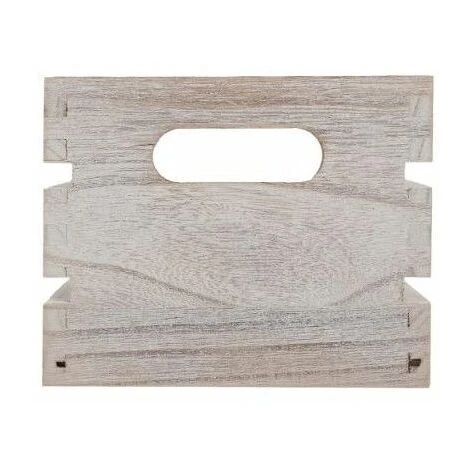 ATMOSPHERA Caisses Cagettes Décoratives - Lot De 6 - Blanc - Livraison Gratuite 6 ATMOSPHERA Caisses Cagettes Décoratives - Lot De 6 - Blanc - Livraison Gratuite – Image 4