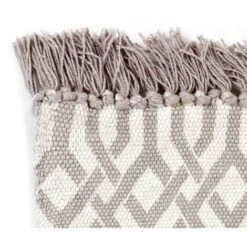 Tapis Kilim Coton 120 X 180 Cm Avec Motif Taupe VidaXL 8 Tapis Kilim Coton 120 X 180 Cm Avec Motif Taupe VidaXL -ATMOSPHERA || VIDAXL || Safavieh Soldes 11274461 3