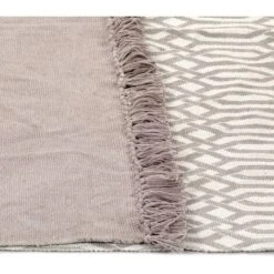 Tapis Kilim Coton 120 X 180 Cm Avec Motif Taupe VidaXL 9 Tapis Kilim Coton 120 X 180 Cm Avec Motif Taupe VidaXL -ATMOSPHERA || VIDAXL || Safavieh Soldes 11274461 4