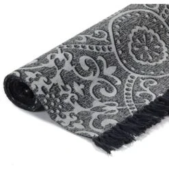 Tapis Kilim Coton 120 X 180 Cm Avec Motif Gris VidaXL 7 Tapis Kilim Coton 120 X 180 Cm Avec Motif Gris VidaXL -ATMOSPHERA || VIDAXL || Safavieh Soldes 11274463 2