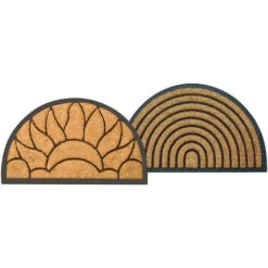 Tapis De Sol En Noix De Coco, Demi-lune, 75 X 45 X 2,2 Cm -ATMOSPHERA || VIDAXL || Safavieh Soldes 12196477 4