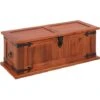 Coffre De Rangement 60x25x22 Cm Bois D'acacia Solide VidaXL -ATMOSPHERA || VIDAXL || Safavieh Soldes 12301638 1