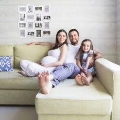 Relaxdays Cadre Photos Pêle-mêle 16 Photos Galerie Mur Cadre Mural 9x13 Collage Vertical Horizontal Hxl 70x70 Cm, Noir -ATMOSPHERA || VIDAXL || Safavieh Soldes 13157926 3