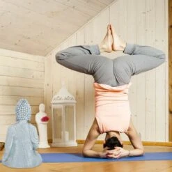 Relaxdays Statue Bouddha Assis, 40 Cm De Haut, Déco Feng Shui, Résistant Aux Intempéries Et Gel, Sculpture, Gris Clair 9 Relaxdays Statue Bouddha Assis, 40 Cm De Haut, Déco Feng Shui, Résistant Aux Intempéries Et Gel, Sculpture, Gris Clair -ATMOSPHERA || VIDAXL || Safavieh Soldes 13204367 3