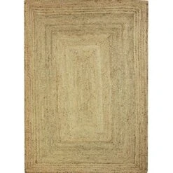VEGETAL JUTE - Tapis Tressé En Jute Naturel 120x170
