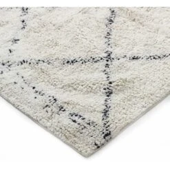 BERBERE LOSANGE - Tapis En Coton Motifs Losanges écru Naturel 160x230 -ATMOSPHERA || VIDAXL || Safavieh Soldes 13247762 3