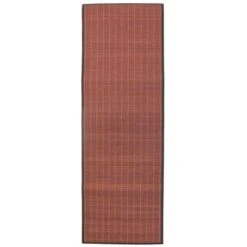 BALI CHIC - Tapis En Bambou Chocolat 200x65