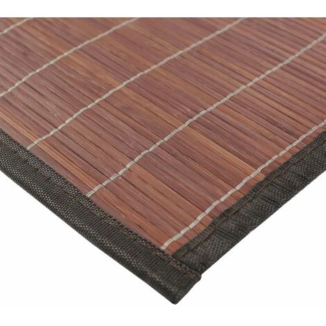 BALI CHIC - Tapis En Bambou Chocolat 200x65 4 BALI CHIC - Tapis En Bambou Chocolat 200x65 – Image 2