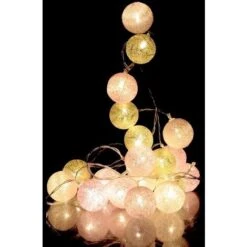 Guirlande Lumineuse Boules Colorées 20 LED 3,72 M 11 Guirlande Lumineuse Boules Colorées 20 LED 3,72 M -ATMOSPHERA || VIDAXL || Safavieh Soldes 13360637 5