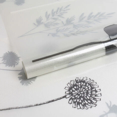 Film Vitrostatique Pour Vitre Décoratif Extra-lisse Fleurs Opaque 150 X 45cm Blanc 4 Film Vitrostatique Pour Vitre Décoratif Extra-lisse Fleurs Opaque 150 X 45cm Blanc – Image 2