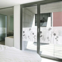 Film Vitrostatique Pour Vitre Décoratif Extra-lisse Fleurs Opaque 150 X 45cm Blanc 9 Film Vitrostatique Pour Vitre Décoratif Extra-lisse Fleurs Opaque 150 X 45cm Blanc -ATMOSPHERA || VIDAXL || Safavieh Soldes 13718403 4