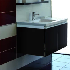 Film Adhésif Décoratif Pour Meuble Uni 200 X 67,5cm Noir