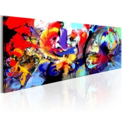 Tableau - Colourful Immersion 135x45 -ATMOSPHERA || VIDAXL || Safavieh Soldes 13876627 2