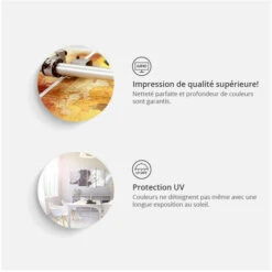 Tableau - Colourful Immersion 135x45 -ATMOSPHERA || VIDAXL || Safavieh Soldes 13876627 3