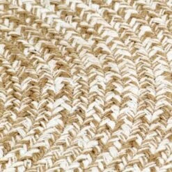 Tapis Fait à La Main Jute Blanc Et Naturel 90 Cm VidaXL -ATMOSPHERA || VIDAXL || Safavieh Soldes 13967609 4