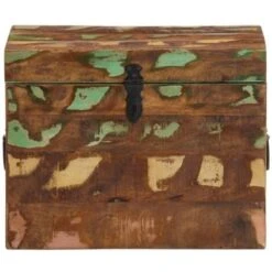 Boîtes De Rangement Bois Massif De Récupération VidaXL 11 Boîtes De Rangement Bois Massif De Récupération VidaXL -ATMOSPHERA || VIDAXL || Safavieh Soldes 1474647 5