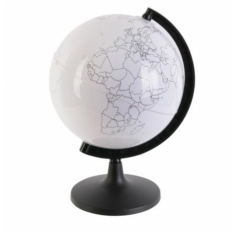 Globe Terrestre Rotatif à Colorier - Feutres Inclus - D 22 Cm - Livraison Gratuite 3 Globe Terrestre Rotatif à Colorier - Feutres Inclus - D 22 Cm - Livraison Gratuite