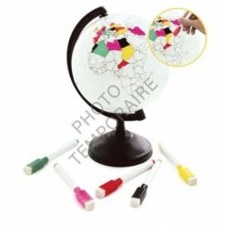 Globe Terrestre Rotatif à Colorier - Feutres Inclus - D 22 Cm - Livraison Gratuite 5 Globe Terrestre Rotatif à Colorier - Feutres Inclus - D 22 Cm - Livraison Gratuite -ATMOSPHERA || VIDAXL || Safavieh Soldes 16138887 2