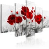 Tableau - Coquelicots - Rouge Miracle 100x50 -ATMOSPHERA || VIDAXL || Safavieh Soldes 16990188 1