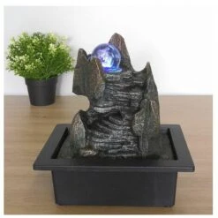 Fontaine Nature Scala - L 23 X L 17 X H 25 Cm - Polyrésine - Livraison Gratuite