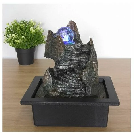 Fontaine Nature Scala - L 23 X L 17 X H 25 Cm - Polyrésine - Livraison Gratuite 3 Fontaine Nature Scala - L 23 X L 17 X H 25 Cm - Polyrésine - Livraison Gratuite