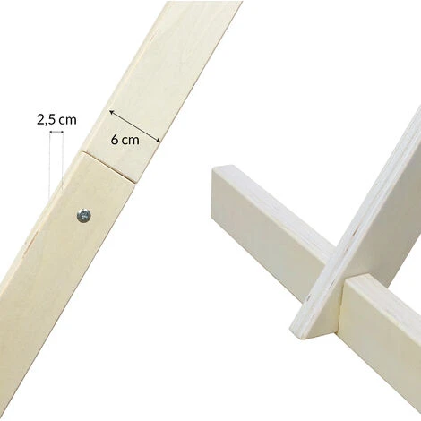 Mariage Arche - Grande Arche Mariage Bois Triangle 2,26M - Arche En Bois Pour Décoration De Mariage - Arche Kit Pour Ceremonie Laique - Montage Facile - STOCK EN FRANCE 6 Mariage Arche - Grande Arche Mariage Bois Triangle 2,26M - Arche En Bois Pour Décoration De Mariage - Arche Kit Pour Ceremonie Laique - Montage Facile - STOCK EN FRANCE – Image 4