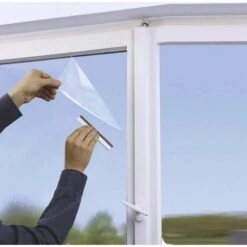 Film Pour Fenêtre, Climatique, 58 X 122 Cm, Transparent