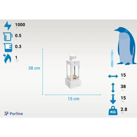 Lanterne éthanol En Acier Inoxydable 6 Lanterne éthanol En Acier Inoxydable – Image 4