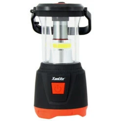 Xanlite - Lanterne Portative LED + Mini Lampe Torche Intégrée, 380 Lumens, Piles Incluses - LT300L