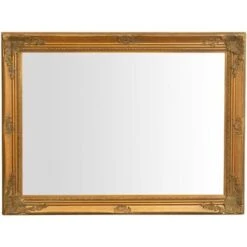 Miroir Mural à Accrocher Suspendu Vertical/horizontal L62xPR3xH82 Cm Finition Or Antique -ATMOSPHERA || VIDAXL || Safavieh Soldes 18527077 4