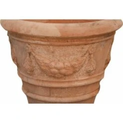 Vasque Festonné Vieilli En Terre Cuite Toscane Diam.50x40 Cm Made In Italy 10 Vasque Festonné Vieilli En Terre Cuite Toscane Diam.50x40 Cm Made In Italy -ATMOSPHERA || VIDAXL || Safavieh Soldes 18529151 4