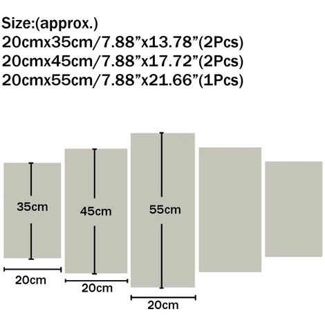 5 Pcs / Ensemble Moderne Toile Peinture Decor Rouge Arbre Art Toile Peinture à L'Huile Image Imprimer Sans Cadre 6 5 Pcs / Ensemble Moderne Toile Peinture Decor Rouge Arbre Art Toile Peinture à L'Huile Image Imprimer Sans Cadre – Image 4