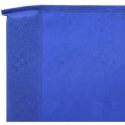 Paravent 3 Panneaux Tissu 400 X 80 Cm Bleu Azuré VidaXL -ATMOSPHERA || VIDAXL || Safavieh Soldes 18654154 4