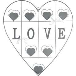 ATMOSPHERA Pêle-mêle Cœur Modern Love - 58 X 1 X 63