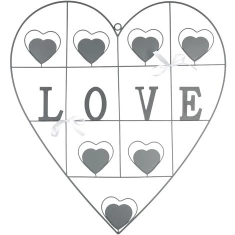 ATMOSPHERA Pêle-mêle Cœur Modern Love - 58 X 1 X 63 3 ATMOSPHERA Pêle-mêle Cœur Modern Love - 58 X 1 X 63