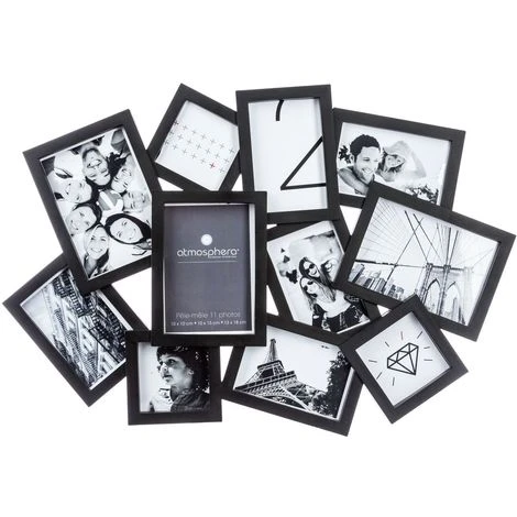 ATMOSPHERA Pêle-mêle 11 Photos Evy - 63 X 43 Cm - 63 X 43 3 ATMOSPHERA Pêle-mêle 11 Photos Evy - 63 X 43 Cm - 63 X 43