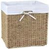 Cube De Rangement Pliable En Jonc De Mer 32 X 32 X 32 Cm - Casâme 1 Cube De Rangement Pliable En Jonc De Mer 32 X 32 X 32 Cm - Casâme -ATMOSPHERA || VIDAXL || Safavieh Soldes 19292116 1