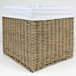 Cube De Rangement Pliable En Jonc De Mer 32 X 32 X 32 Cm - Casâme 9 Cube De Rangement Pliable En Jonc De Mer 32 X 32 X 32 Cm - Casâme -ATMOSPHERA || VIDAXL || Safavieh Soldes 19292116 3